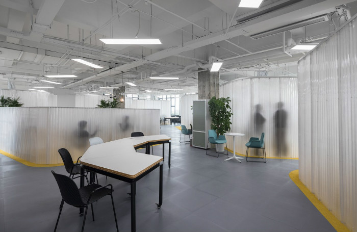 開(kāi)放動(dòng)態(tài)的X-workingspace創(chuàng)意辦公空間設(shè)計(jì)方案