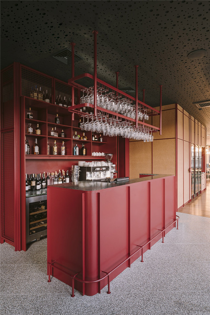 精致工業(yè)風餐廳酒吧吧臺裝修設計圖